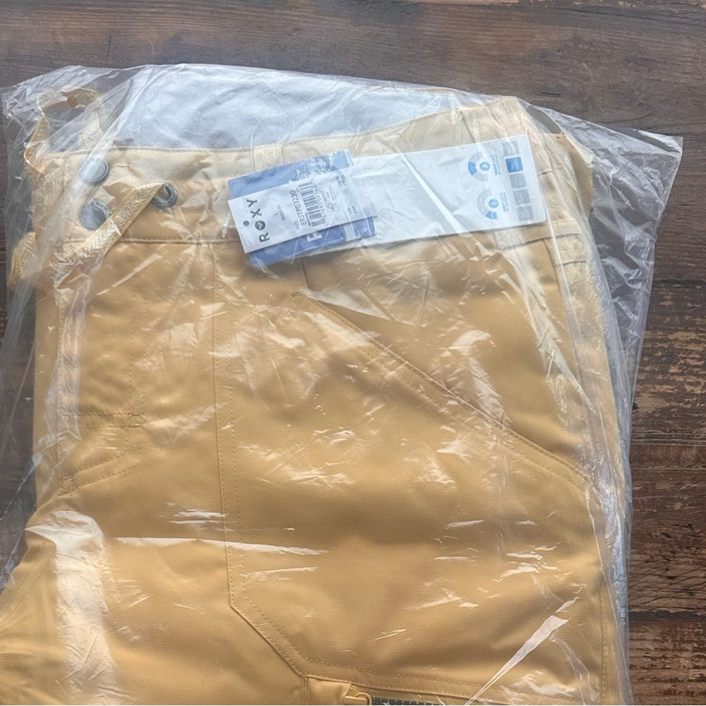 Roxy Mustard Yellow Ski Pants